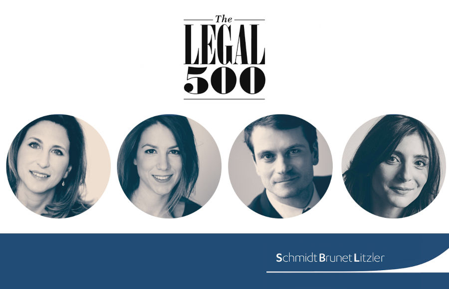 Bravo à notre équipe Propriété Intellectuelle remarquée dans le dernier classement Legal 500